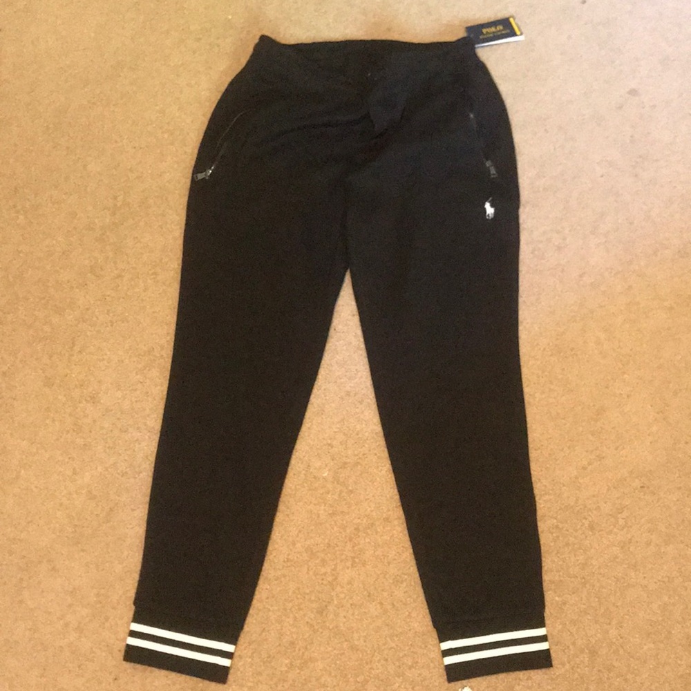 Men’s Black Polo Joggers